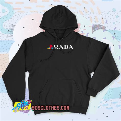 prada hoodie playstation|PlayStation shirt black.